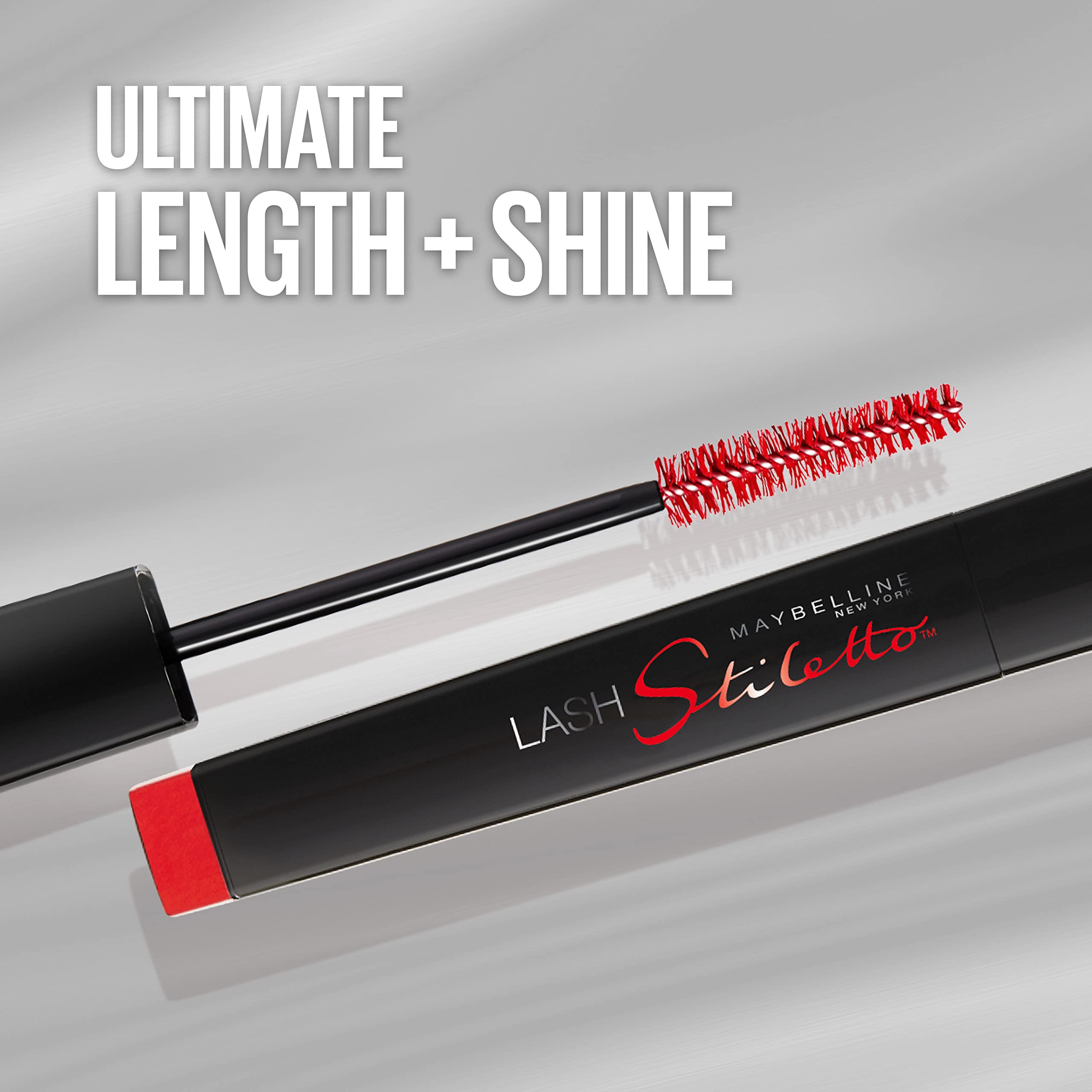 Foto 5 pulgar | Máscara Maybelline Lash Stiletto Ultimate Length Muy Negra - Venta Internacional.