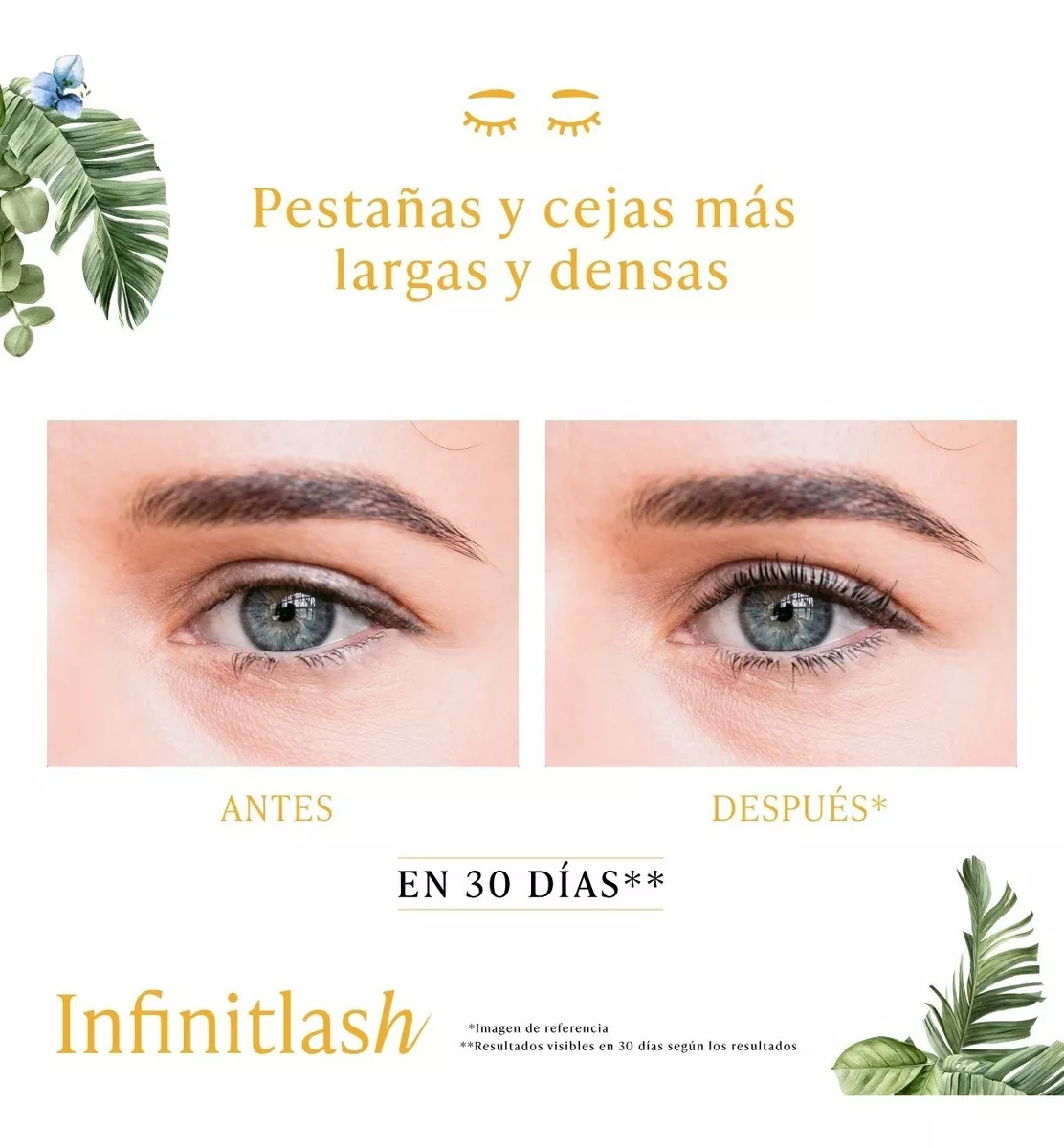 Foto 5 pulgar | Crecimiento Pestañas y Cejas Infinitlash Serum Biotina Keratina, Vitamina E Aceite De Ricino y Hueso de Mamey Brows Se