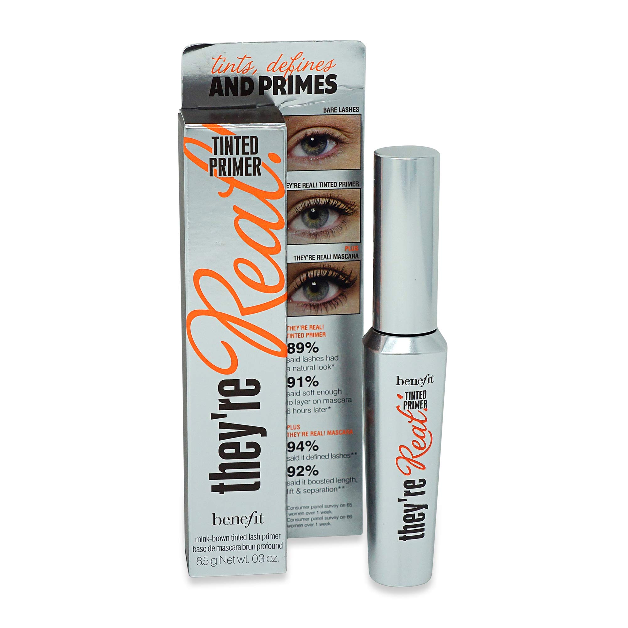 Primer para Pestañas con Color Benefit They're Real Mink Brown 9 Ml - Venta Internacional