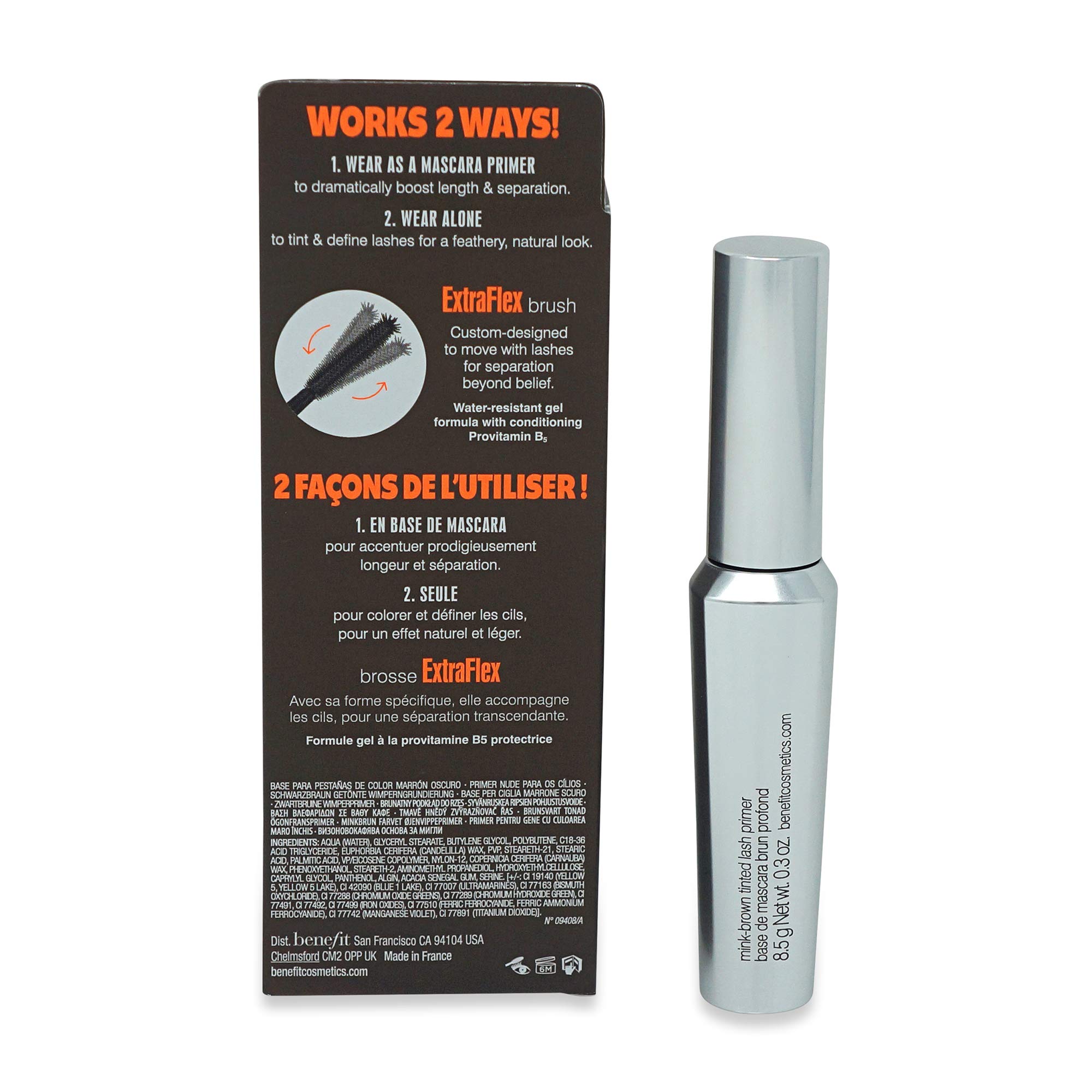 Foto 3 pulgar | Primer para Pestañas con Color Benefit They're Real Mink Brown 9 Ml - Venta Internacional