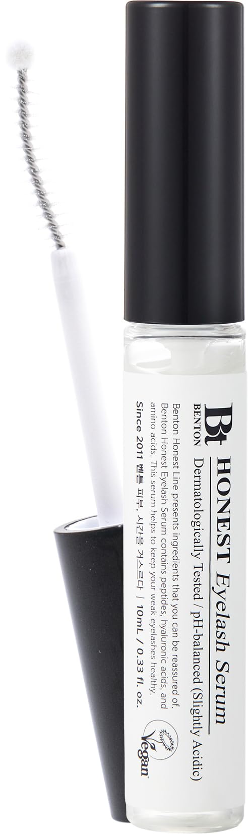 Foto 2 pulgar | Sérum Para Pestañas Benton Honest Korean Con Ácido Hialurónico 10 Ml - Venta Internacional.