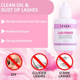 Foto 3 | Lash Primer Veyes Inc Para Extensiones De Pestañas Profesional De 15 Ml - Venta Internacional.