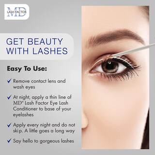 Foto 5 | Sérum Para El Crecimiento De Pestañas Md Lash Factor, Suministro Para 6 Meses, 6 Ml - Venta Internacional.