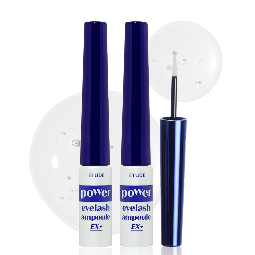 Foto 2 pulgar | Sérum Para Pestañas Etude Power Ampoule 1+1 Set De 40 Ml Korean K-beauty - Venta Internacional.