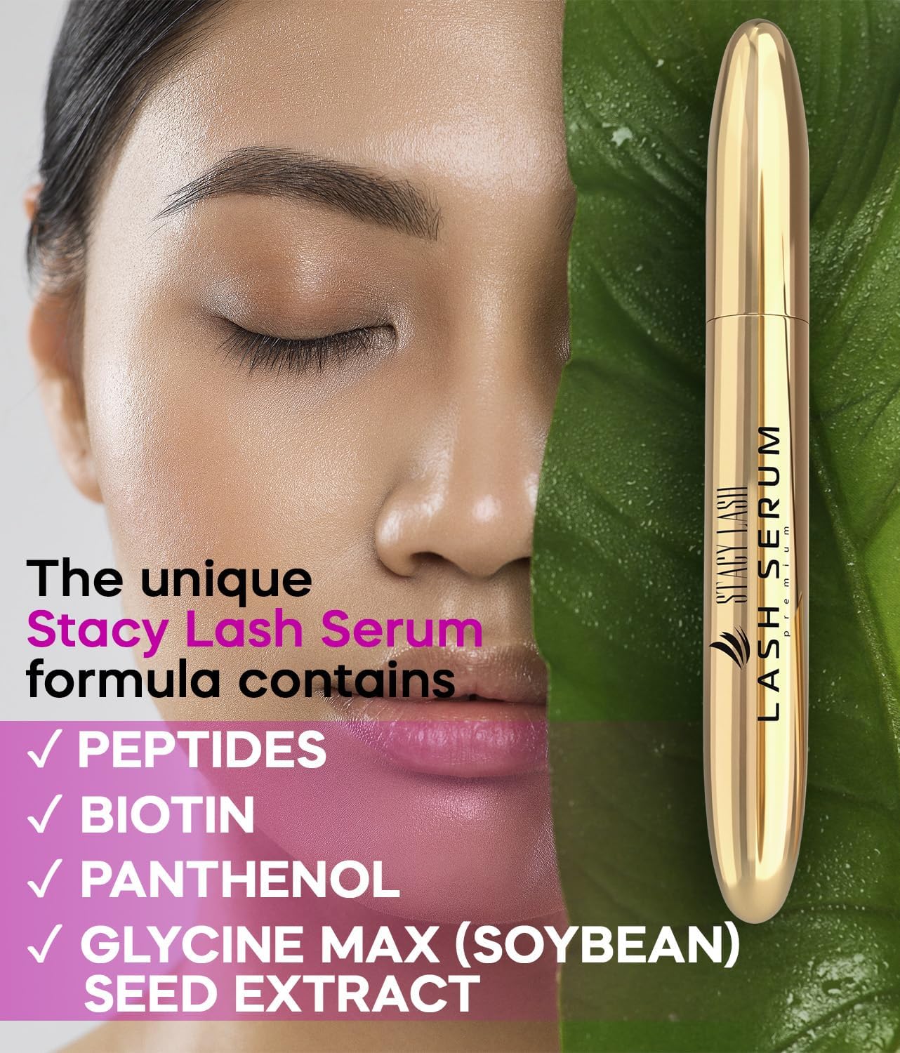 Foto 4 pulgar | Champú Para Pestañas, Sérum Para El Crecimiento De Pestañas Y Sérum Para Pestañas, 100 Ml - Venta Internacional.
