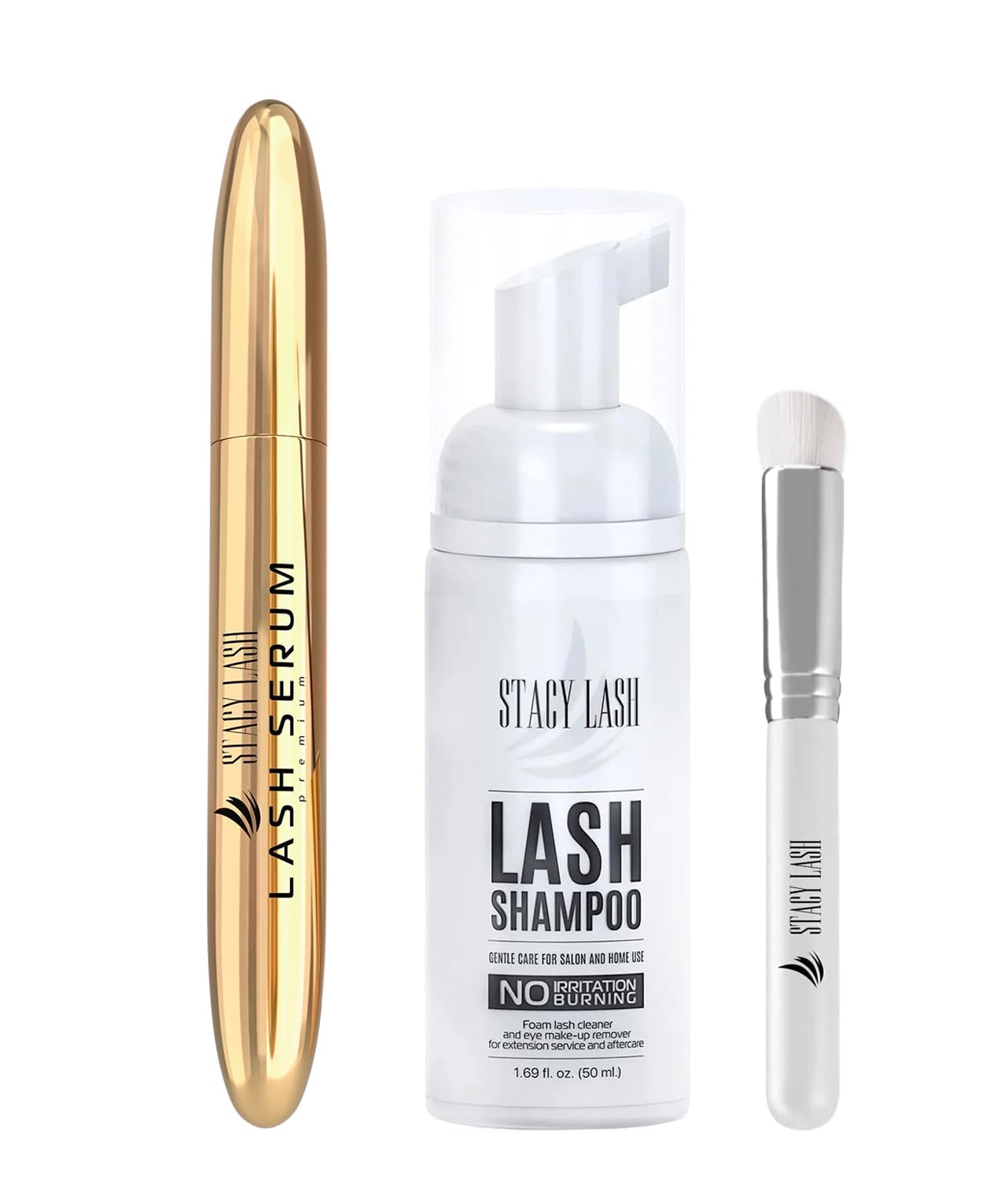 Foto 2 pulgar | Champú Para Pestañas, Sérum Para El Crecimiento De Pestañas Y Kit Limpiador De Pestañas Stacy Lash - Venta Interna