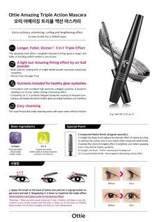 Foto 3 | Máscara Ottie Amazing Triple Action 9 G - Venta Internacional.