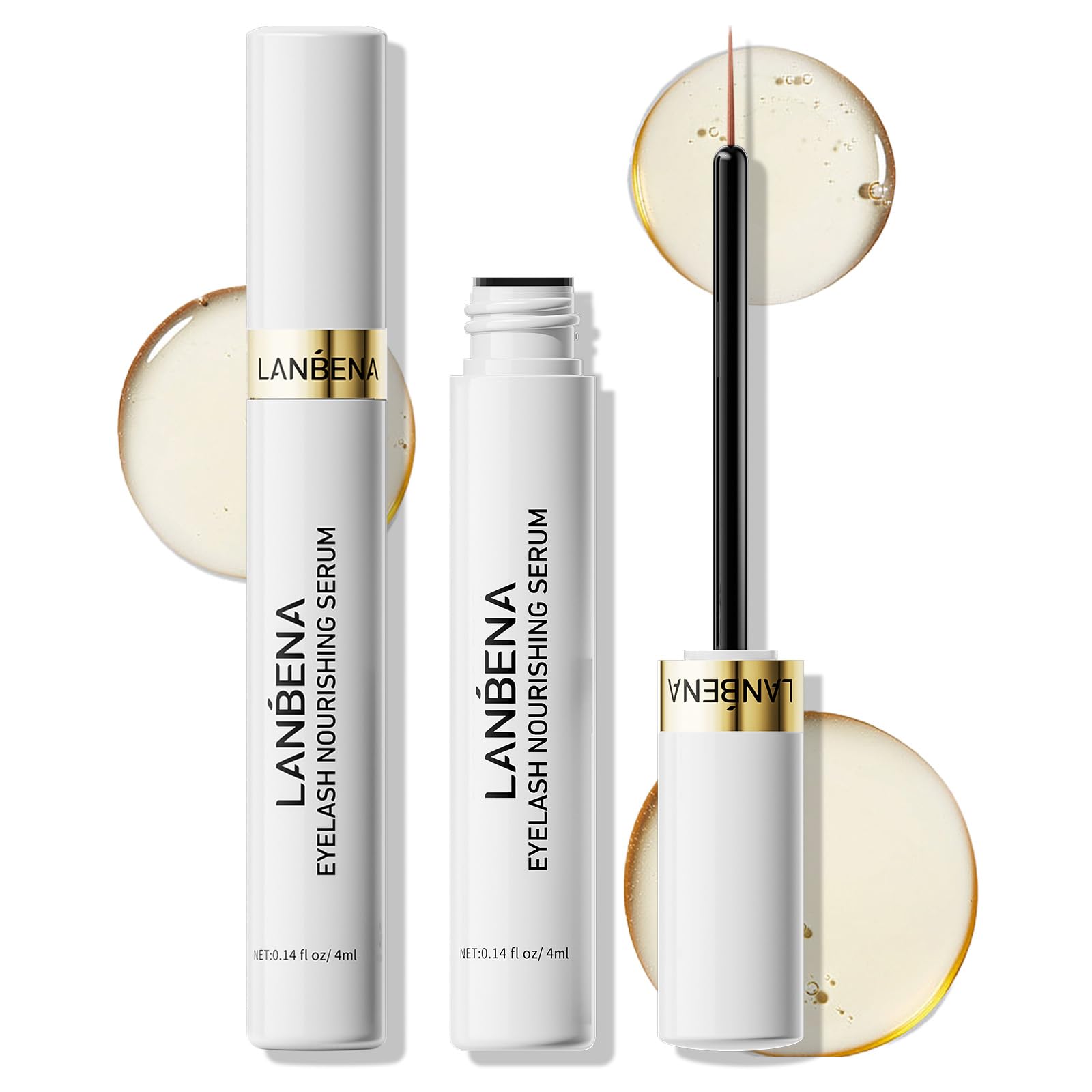 Foto 1 | Sérum Para El Crecimiento De Pestañas Lanbena Rapid, 4 Ml, Para Pestañas Y Cejas - Venta Internacional.