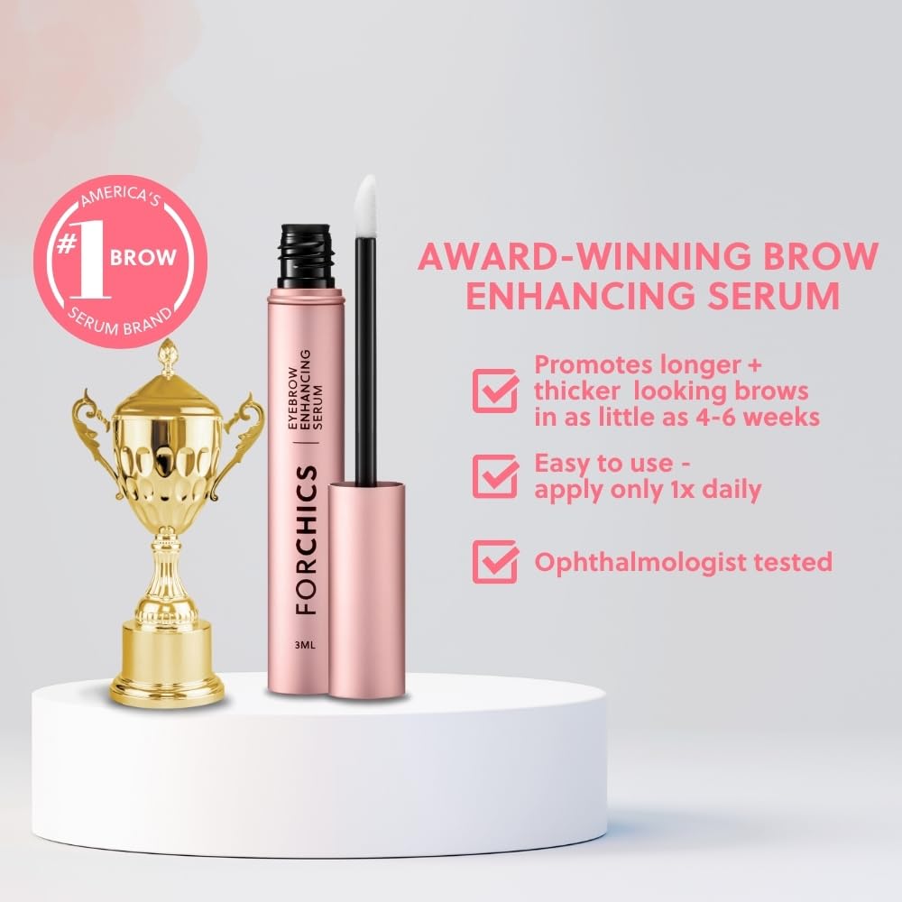Foto 5 pulgar | Sérum Para El Crecimiento De Cejas Forchics Para Cejas Más Gruesas, 3 Ml - Venta Internacional.