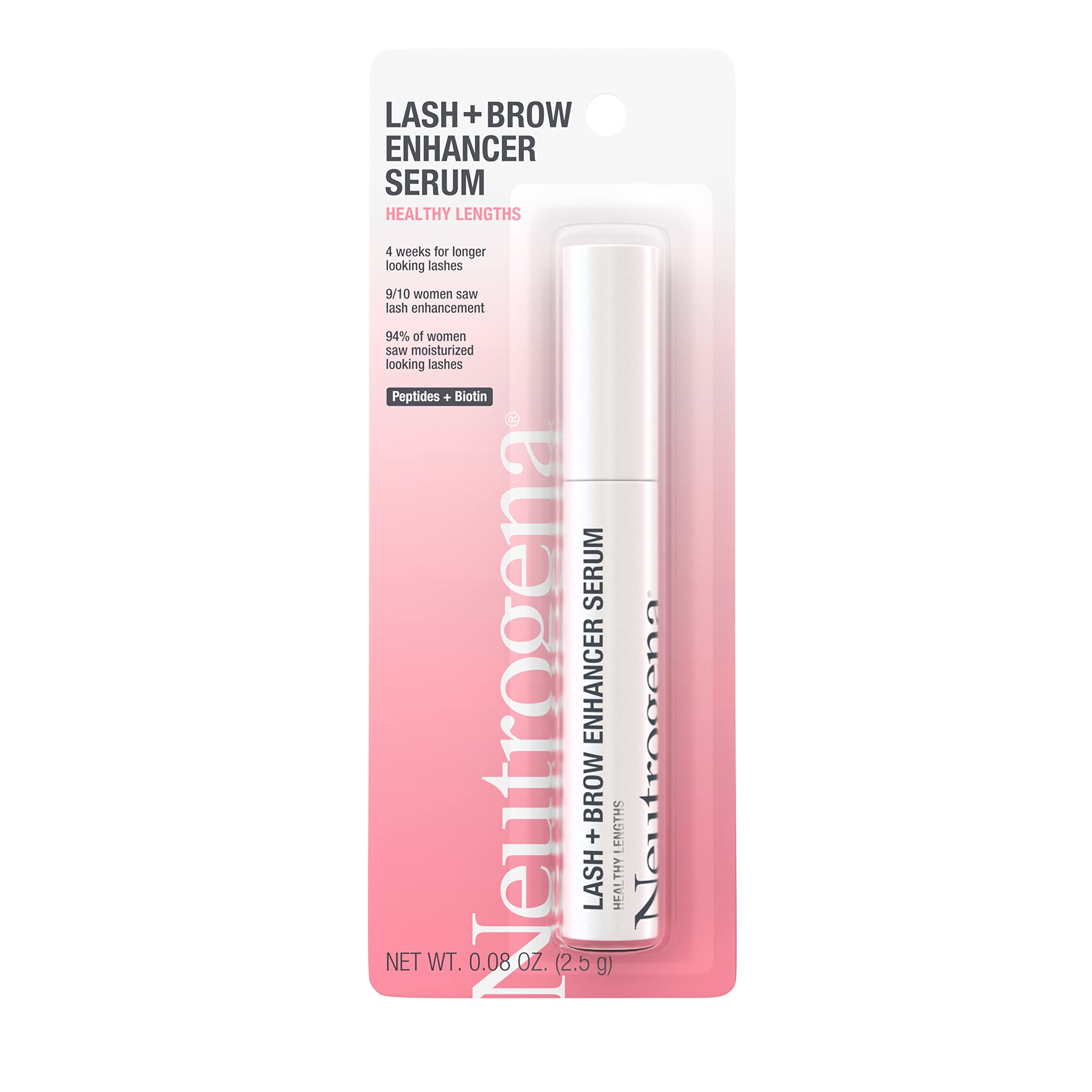 Foto 2 pulgar | Serum Neutrogena Healthy Lash + Brow Enhancer, 2,36 Ml Con Biotina - Venta Internacional.