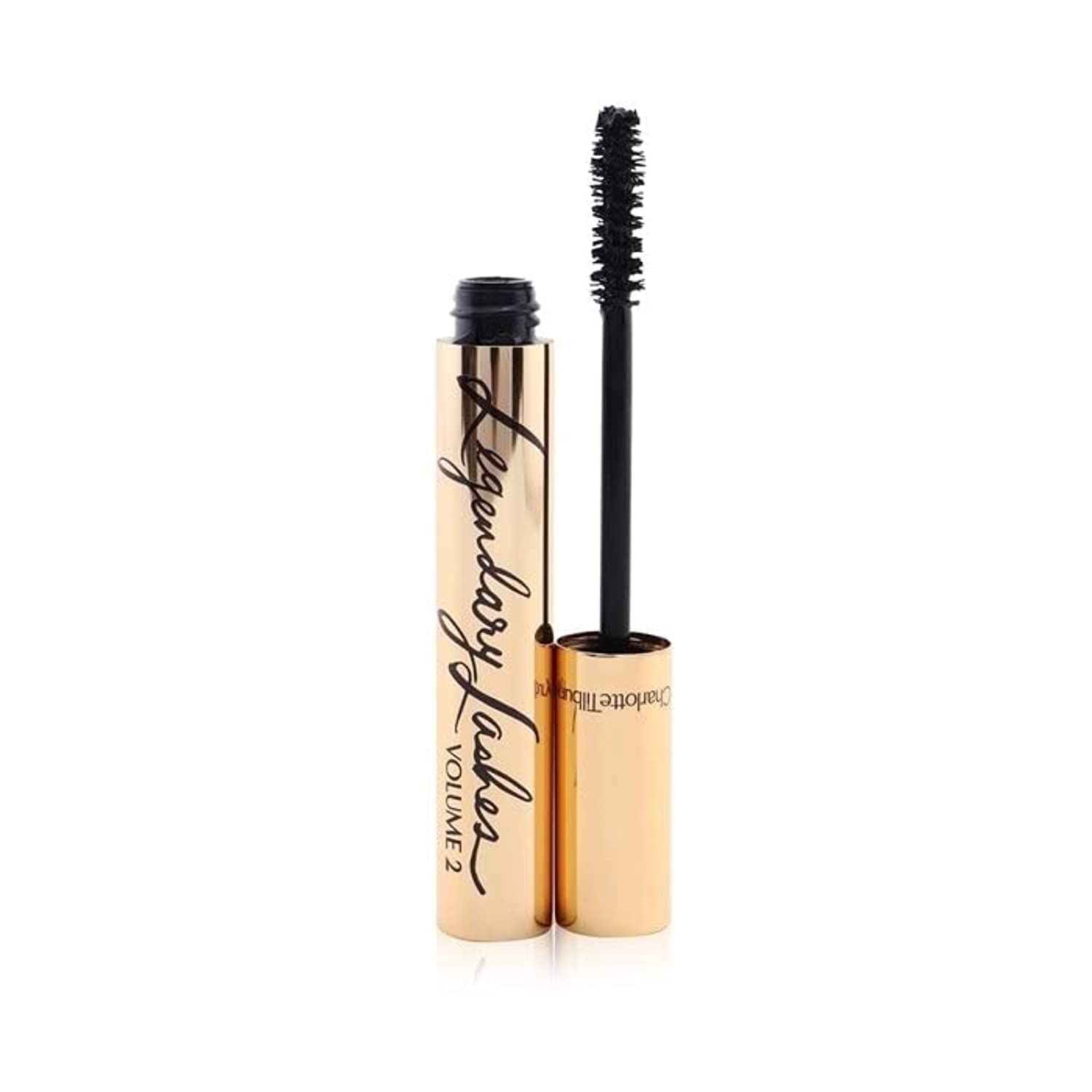 Máscara Charlotte Tilbury Legendary Lashes Volume 2 En Vinilo Negro - Venta Internacional.