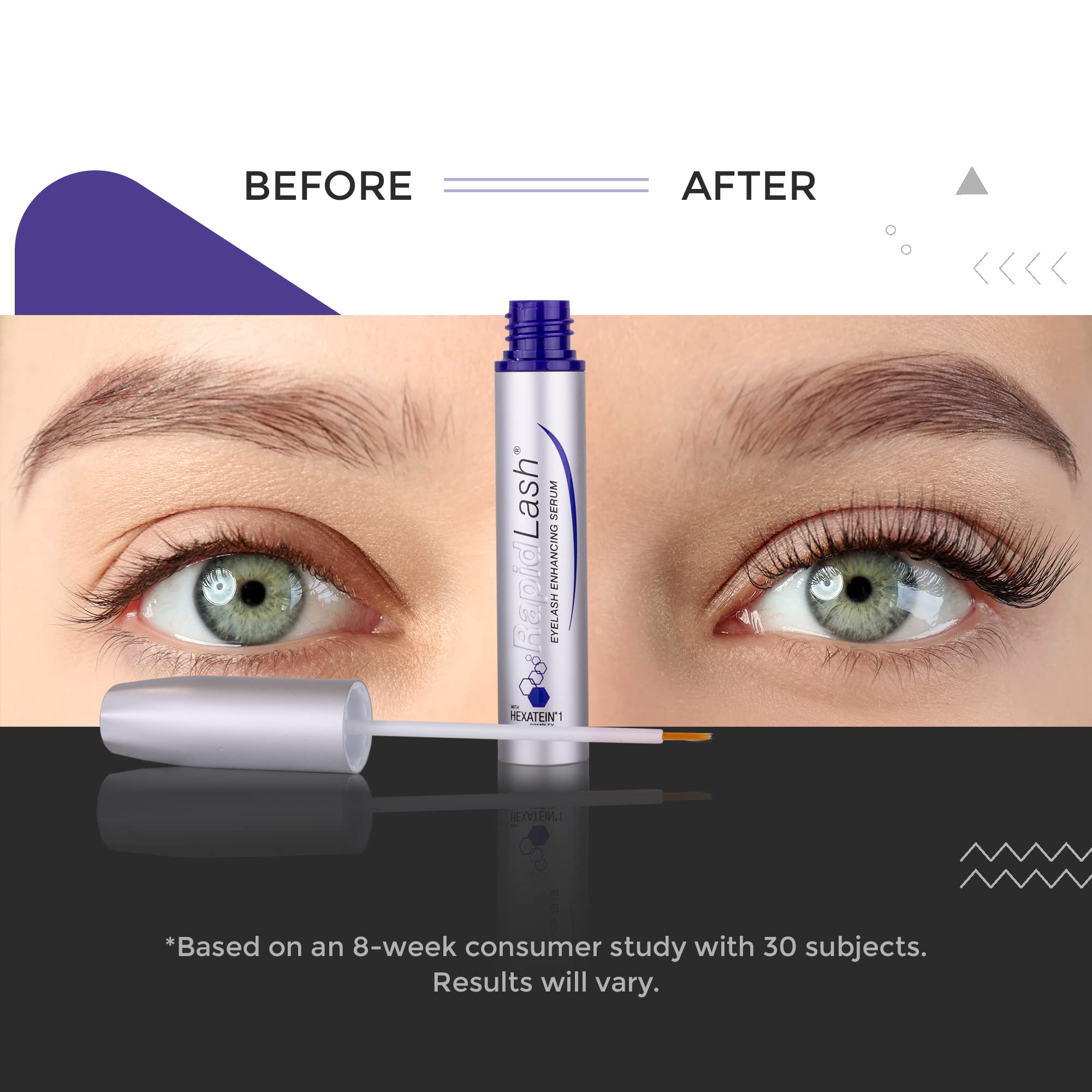 Foto 6 pulgar | El Sérum Realzador De Pestañas Rapidlash Promueve Pestañas Más Largas - Venta Internacional.