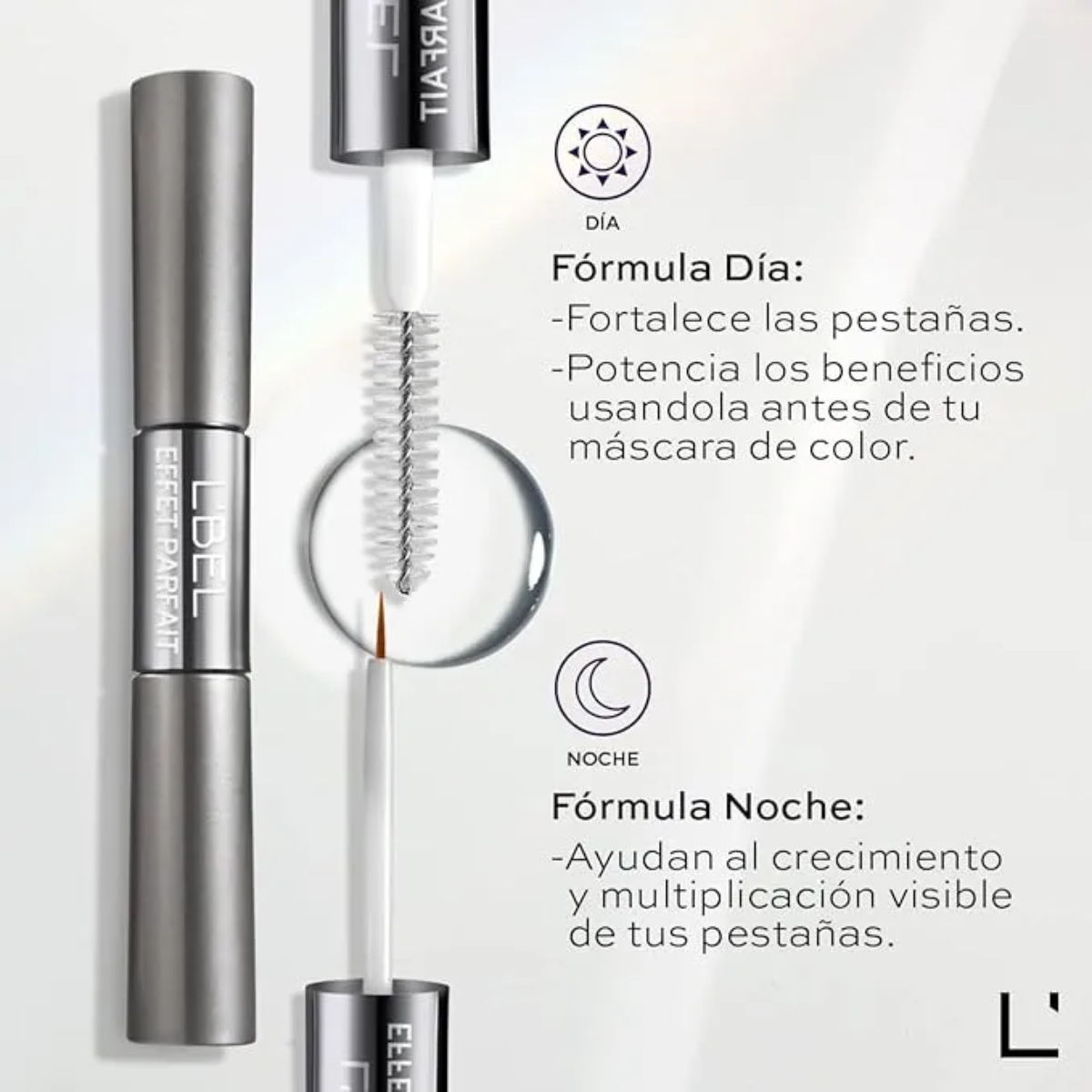 Foto 5 pulgar | Tratamiento Máscara Tratante Y Sérum Para Pestañas Effet Parfait L'bel 6 G