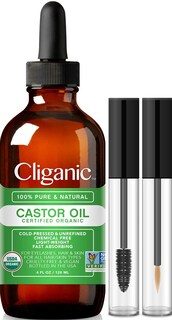 Foto 1 | Aceite De Ricino Cliganic 100% Orgánico Con Kit De Pestañas De 120 Ml - Venta Internacional.