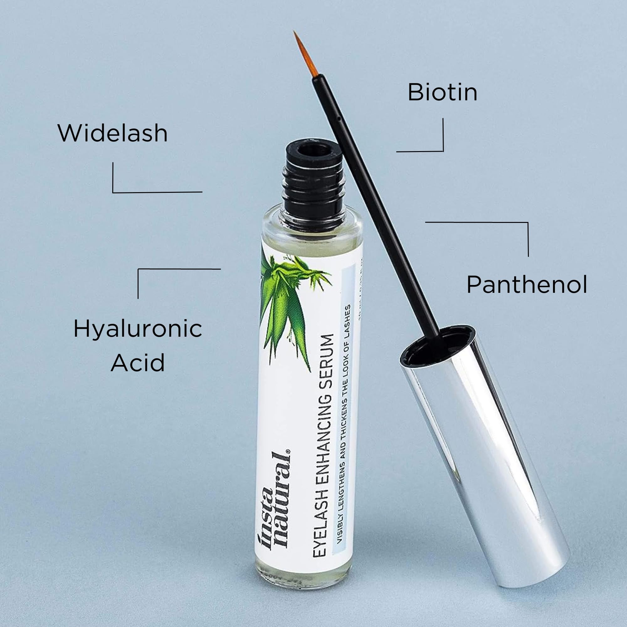 Foto 3 pulgar | Sérum Realzador De Pestañas Instanatural Con Pestañas Anchas, Biotina, 10 Ml - Venta Internacional.
