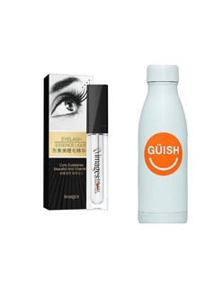 Foto 1 | 2 Pzs Serum Fortalecedor Crecimiento Alargador Para Pestañas + Gratis Termo Güish De Regalo
