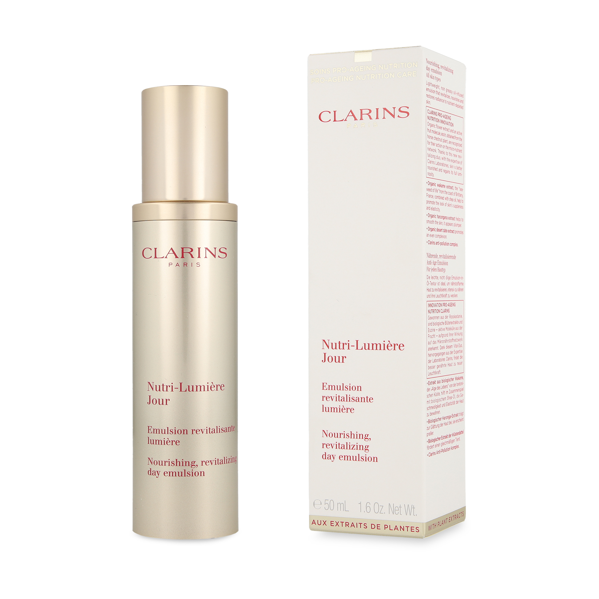 Loción Clarins 80058250 Nutri Lumiere Day Emulsión