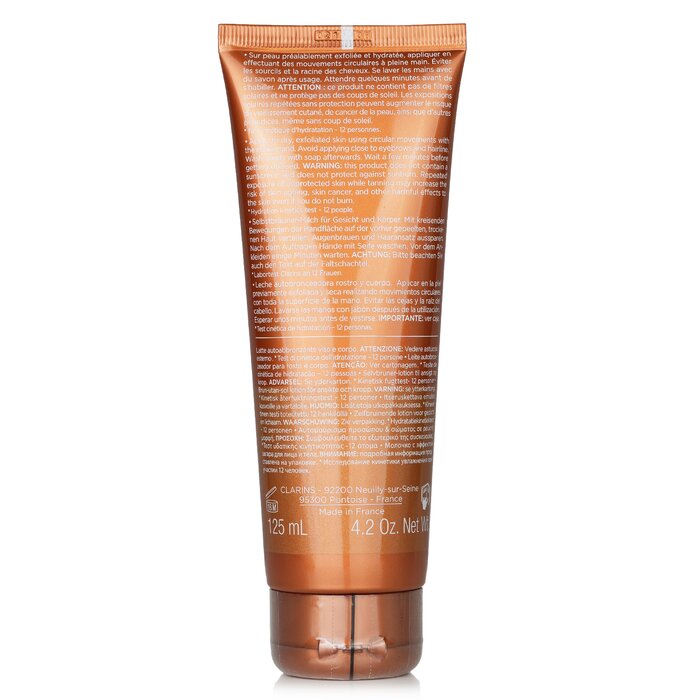 Foto 7 pulgar | Loción Lechosa Autobronceadora Clarins para Rostro y Cuerpo - Venta Internacional