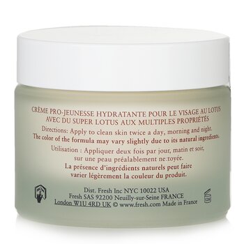 Foto 5 pulgar | Crema Hidratante Fresh Lotus Youth Preserve Con Super Lotus - Venta Internacional.