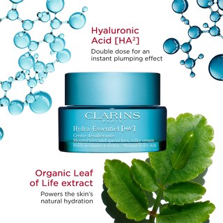 Foto 3 | Crema Hidratante Clarins Hydra-essentiel Silky Cream 50 Ml - Venta Internacional.