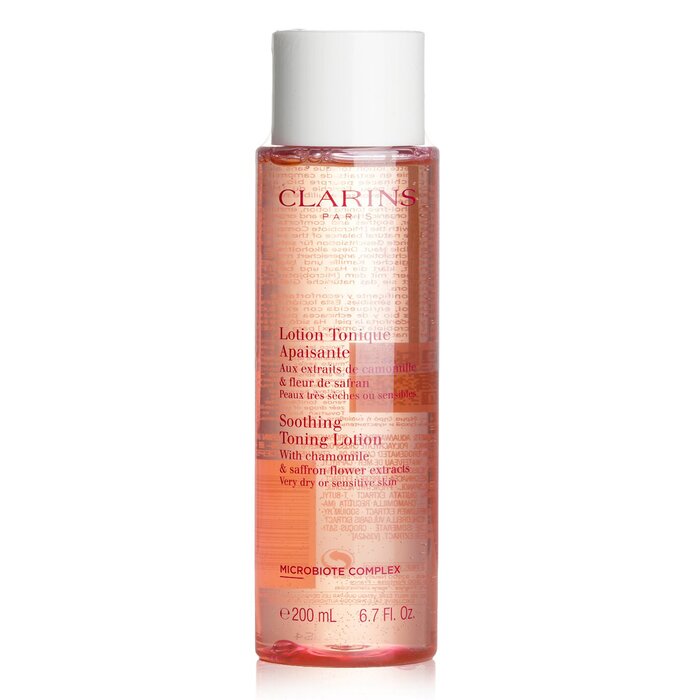 Loción Tonificante Clarins Con Extractos Calmantes De Camomila Y Azafrán - Venta Internacional.