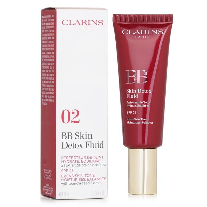 Foto 6 pulgar | Bb Cream Clarins Bb Skin Detox Fluid Spf 25 #02 Medium - Venta Internacional.