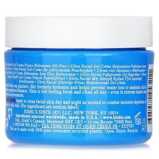 Foto 4 | Crema En Gel Hidratante Kiehl's Ultra Facial Sin Aceite - Venta Internacional