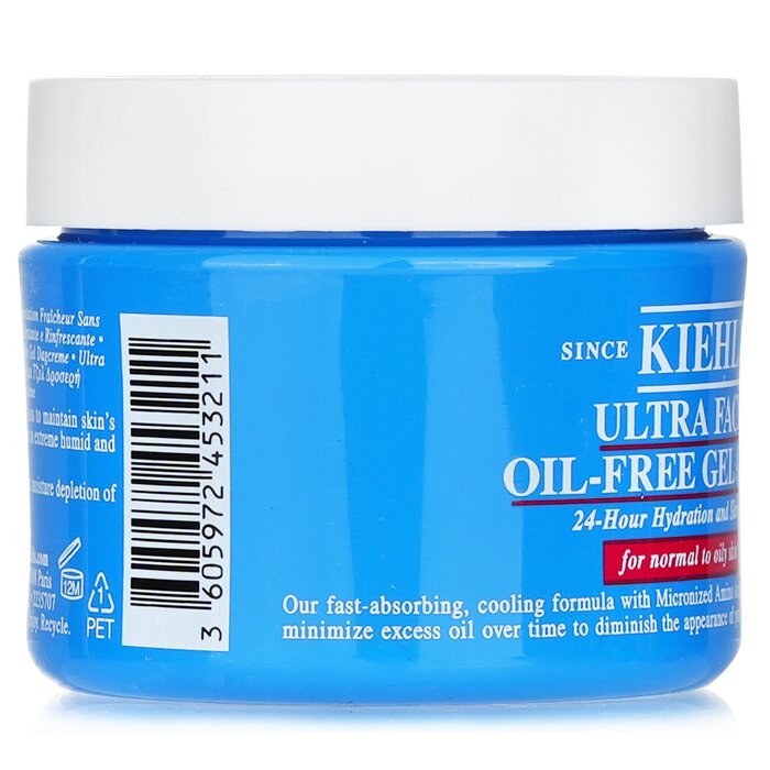 Foto 6 pulgar | Crema En Gel Hidratante Kiehl's Ultra Facial Sin Aceite - Venta Internacional