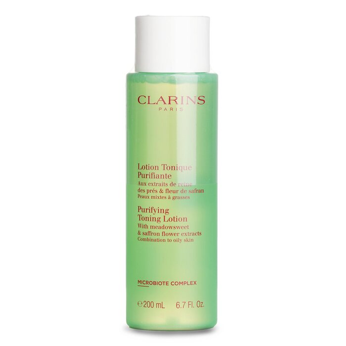 Loción Tonificante Clarins Purifying Meadowsweet Saffron 200 Ml - Venta Internacional