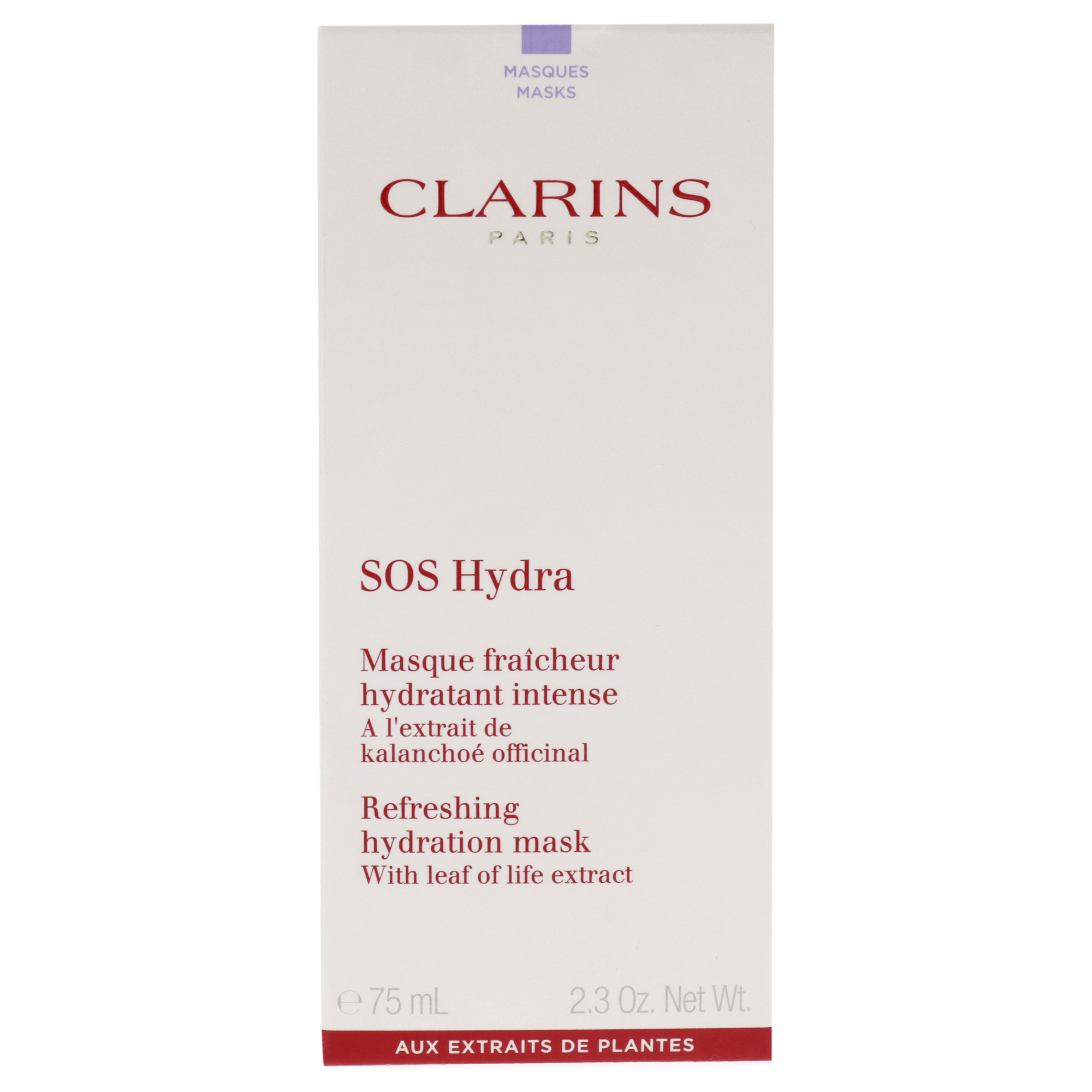 Foto 5 pulgar | Mascarilla De Hidratación Clarins Sos Hydra Para Mujer 68 Ml - Venta Internacional.