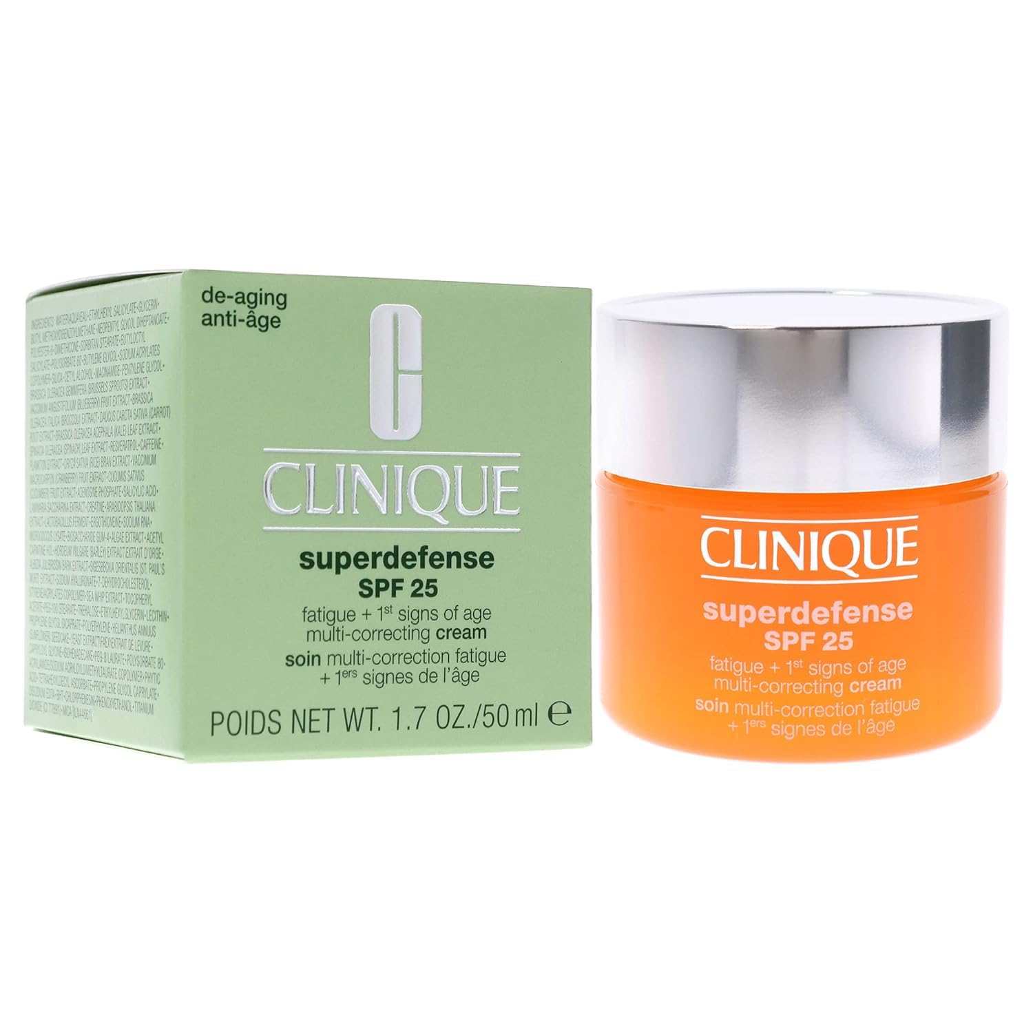 Foto 3 pulgar | Crema Clinique Superdefense Spf 25 Fatigue First Signs, 50 Ml - Venta Internacional.
