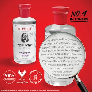 Foto 6 | Tónico Thayers Hamamelis Lavanda, Sin Alcohol, 355 Ml - Venta Internacional.