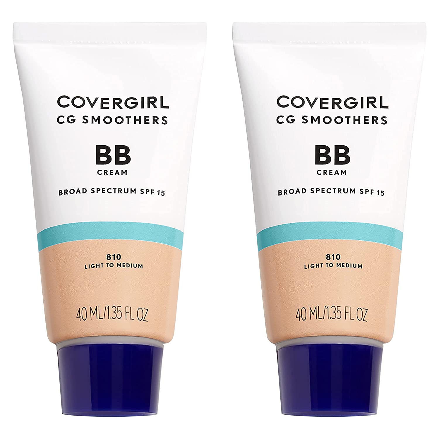Foto 2 pulgar | Crema Bb Covergirl Smoothers Lightweight Spf 15 810 60 Ml X2 - Venta Internacional.