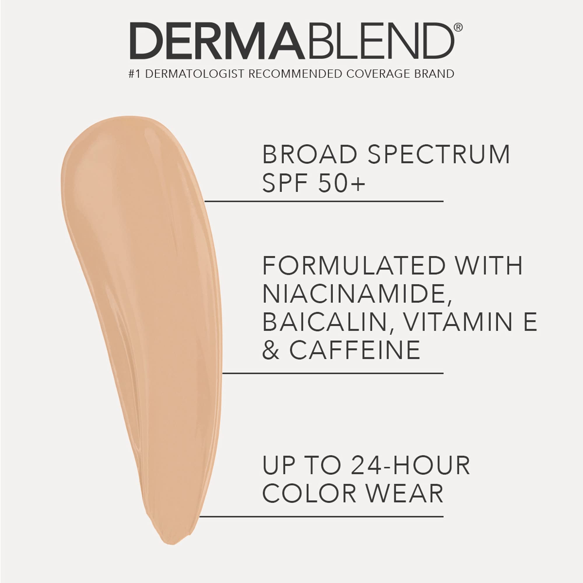 Foto 5 pulgar | Base De Maquillaje Cc Cream Dermablend De Corrección Continua Spf50+ - Venta Internacional.