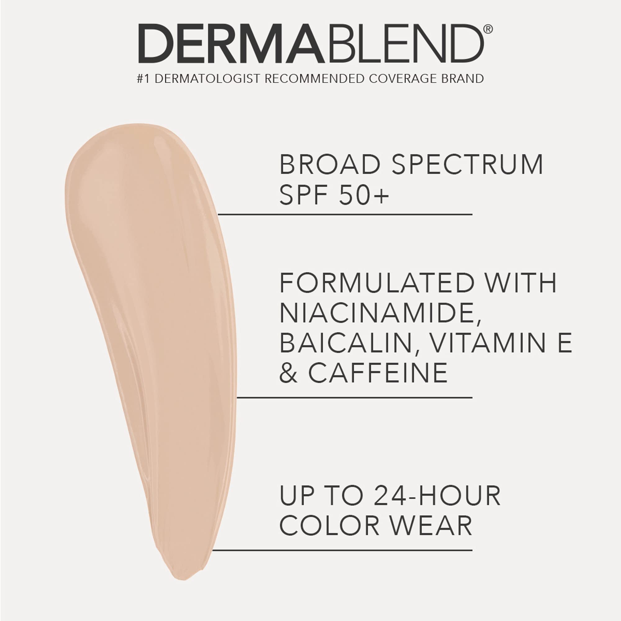 Foto 5 pulgar | Base De Maquillaje Cc Cream Dermablend De Corrección Continua Spf50+ - Venta Internacional.
