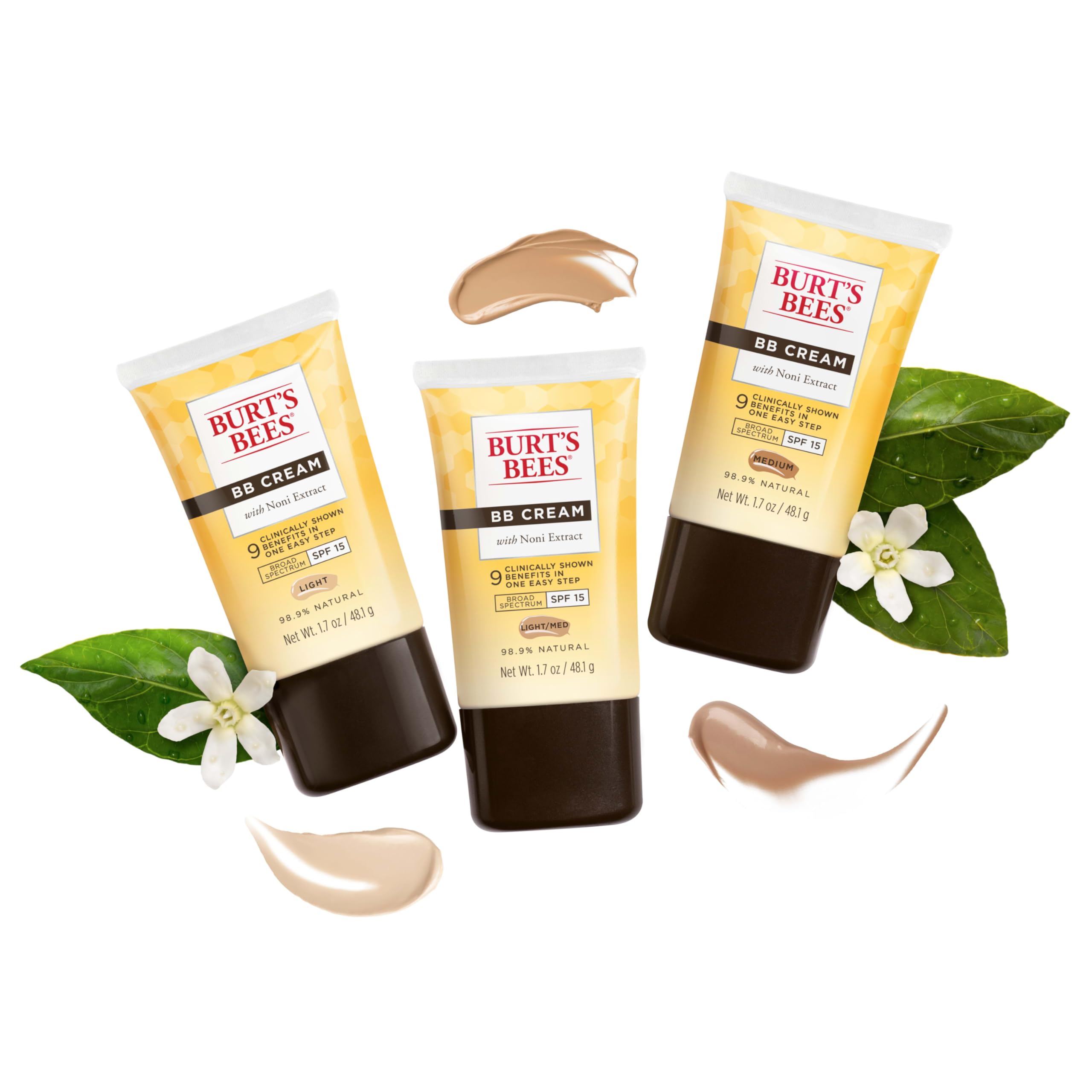 Foto 6 pulgar | Crema Bb Cream Burt's Bees Con Spf 15, Protector Solar De Amplio Espectro De 50 Ml - Venta Internacional.