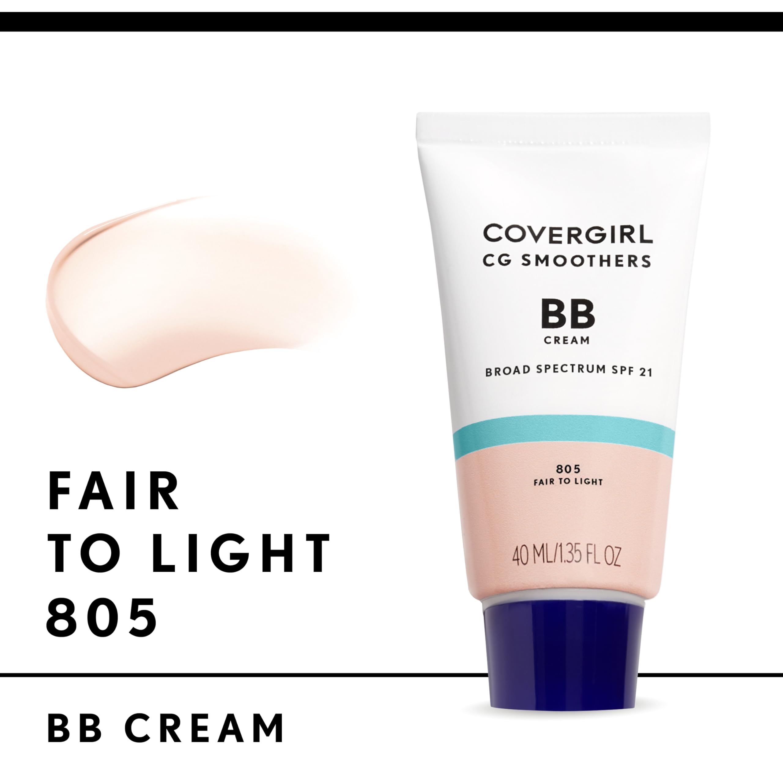 Foto 3 pulgar | Bb Cream Covergirl Smoothers Lightweight Fair To Light 40 Ml - Venta Internacional.