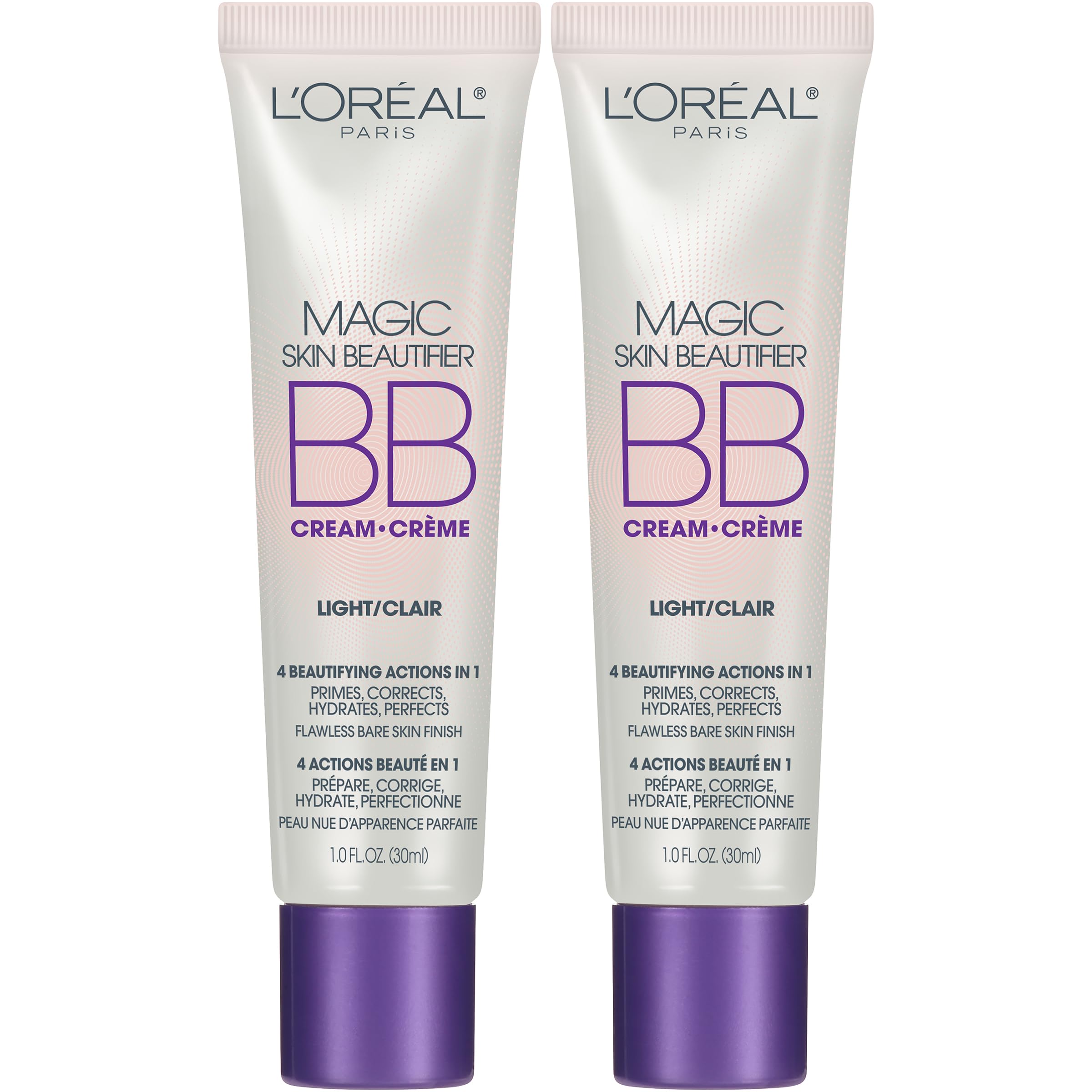 Bb Cream L'oréal Paris Magic Skin Beautifier Light 30 Ml X2 - Venta Internacional.