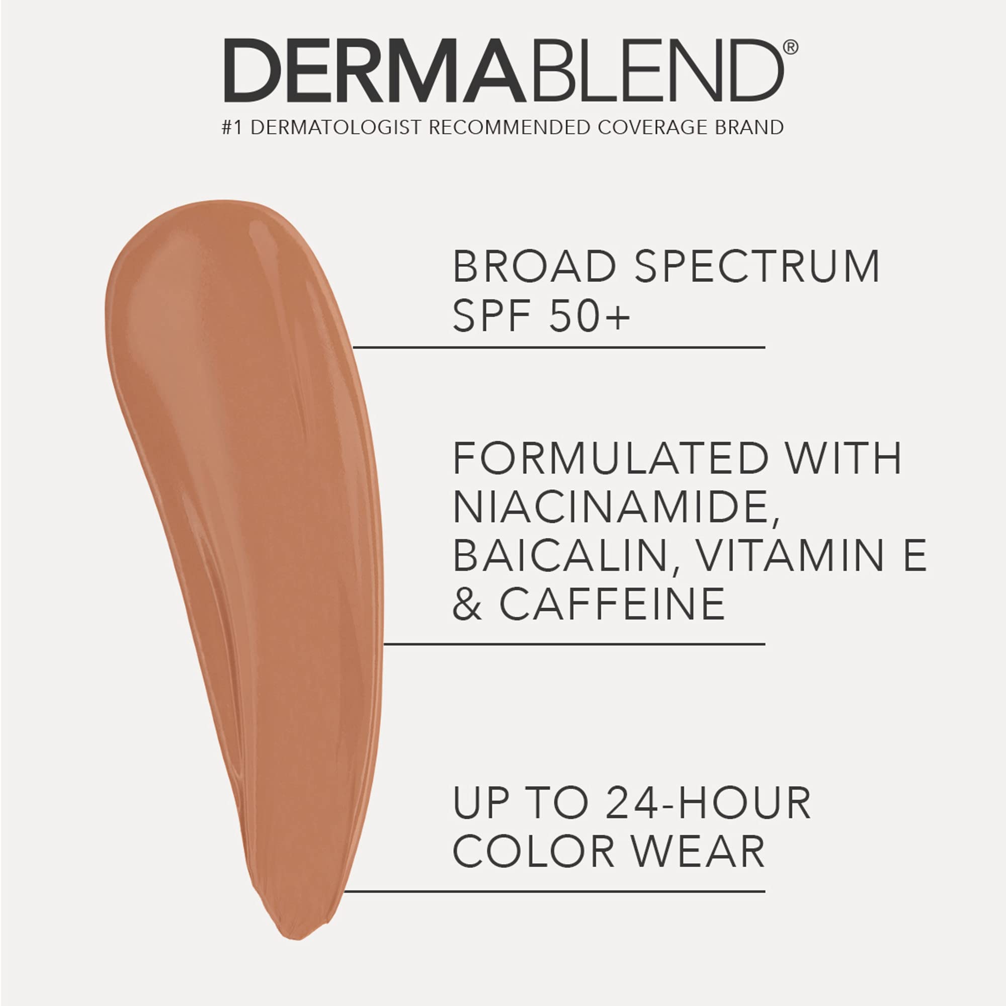 Foto 5 pulgar | Base De Maquillaje Cc Cream Dermablend De Corrección Continua Spf 50+ - Venta Internacional.