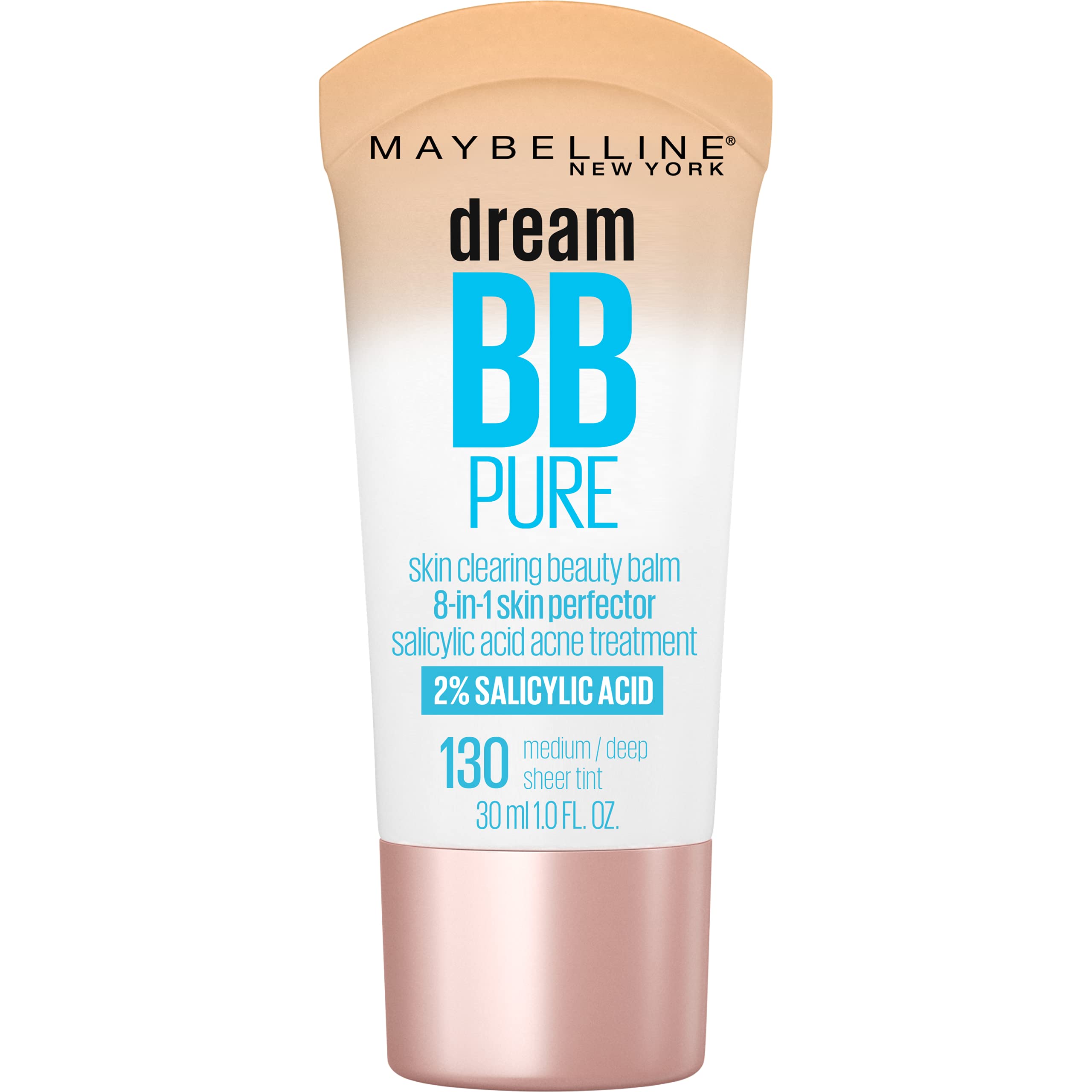 Crema Bb Maybelline Dream Pure Skin Clearing 8 En 1, 30 Ml - Venta Internacional.
