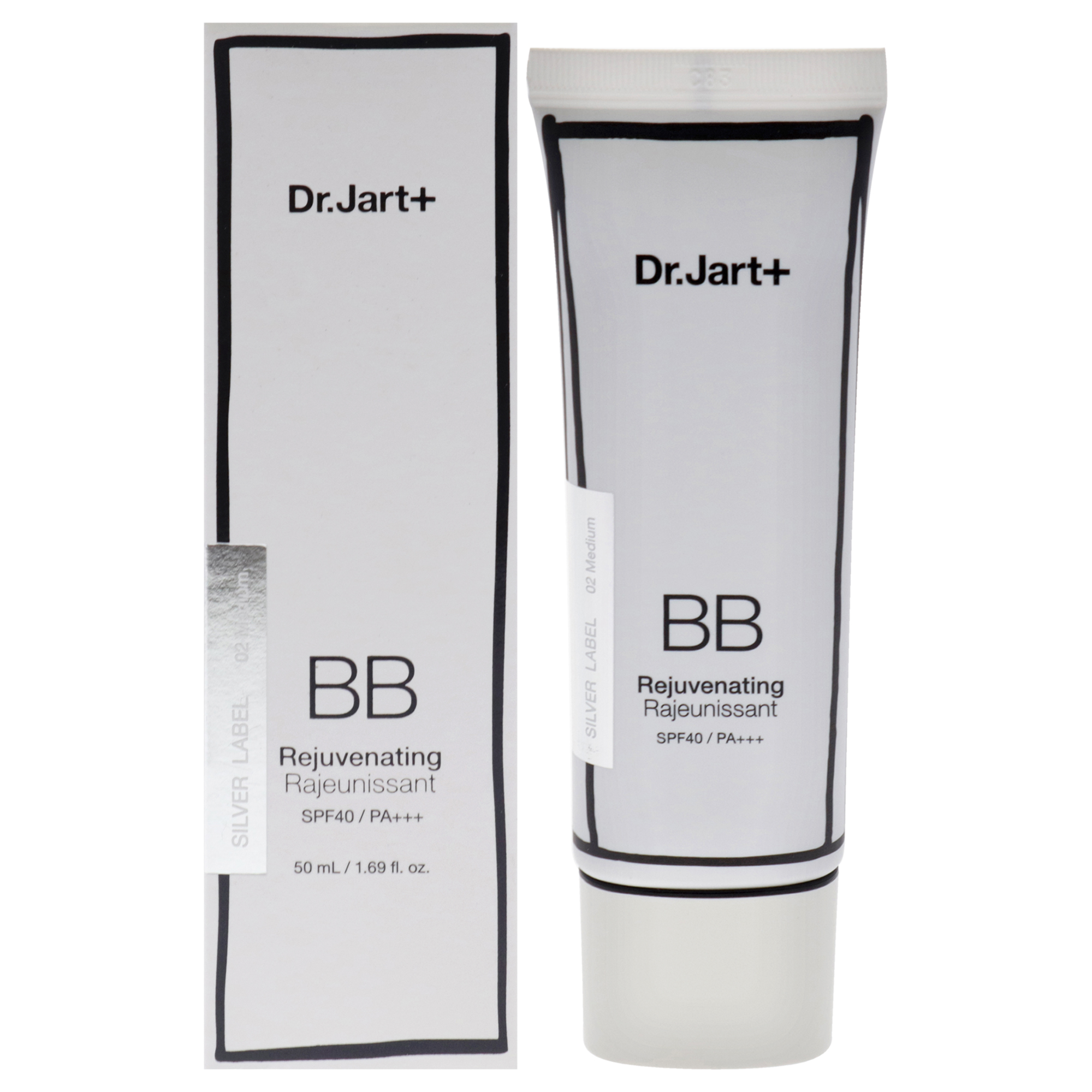 Crema Bb Dr. Jart+ Bb Rejuvenecedora Spf 40 Pa+ 02 Medium 50 Ml - Venta Internacional.