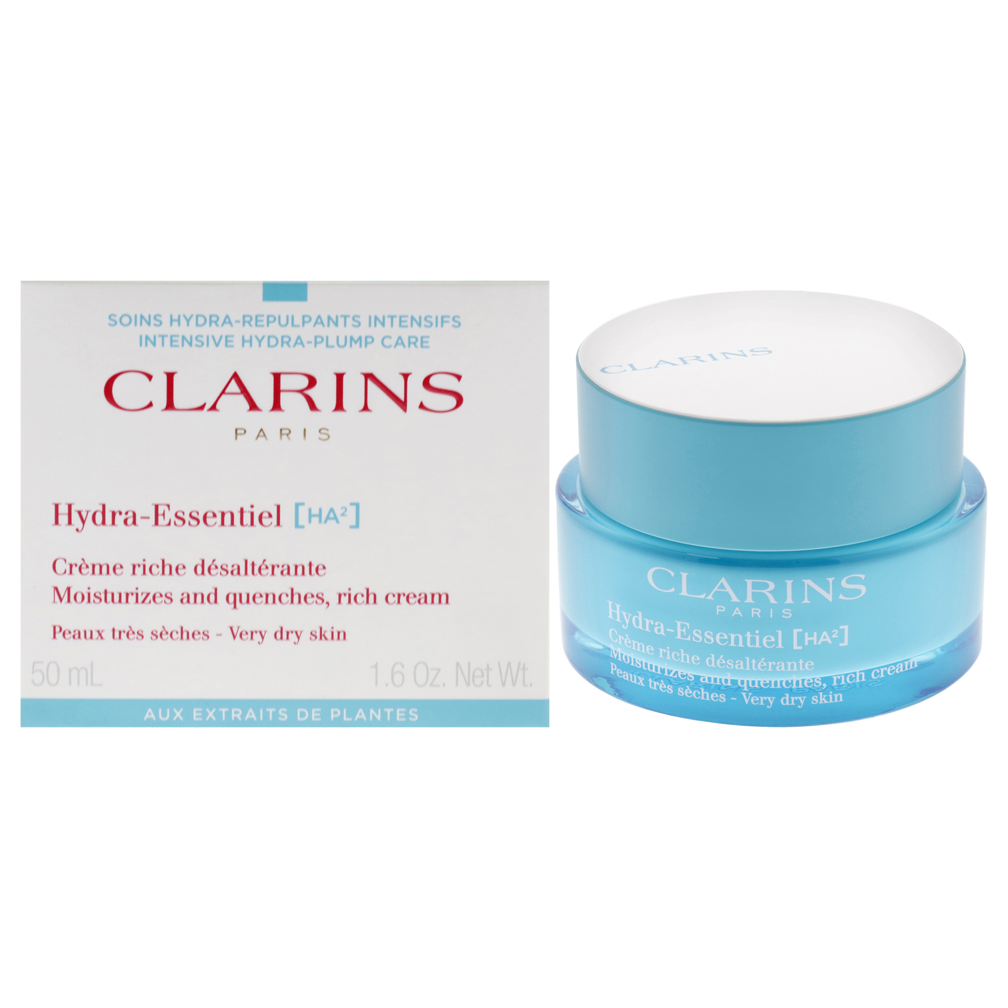 Crema Facial Clarins Hydra-essentiel Rich 50 Ml Para Mujer - Venta Internacional.