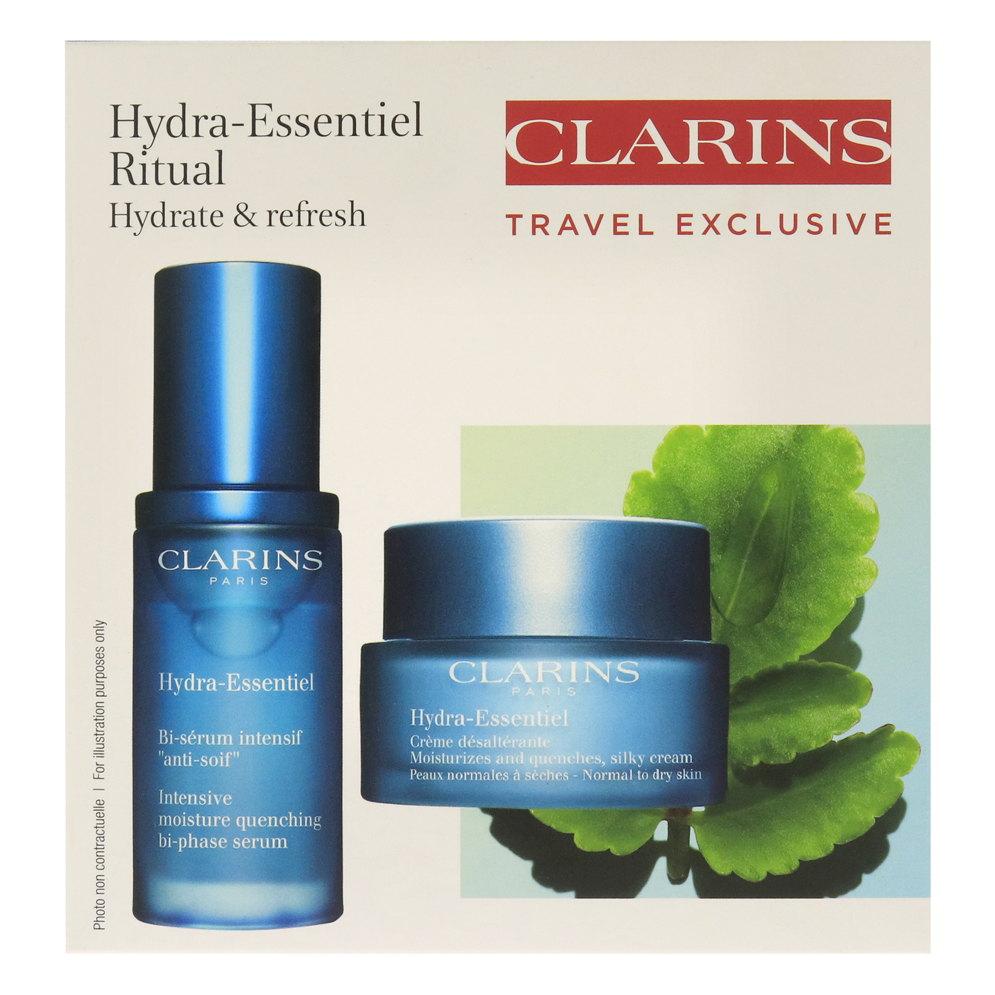 Foto 5 | Set De Cuidado De La Piel Clarins Hydra-essentiel Experts Set De 2 Piezas - Venta Internacional.