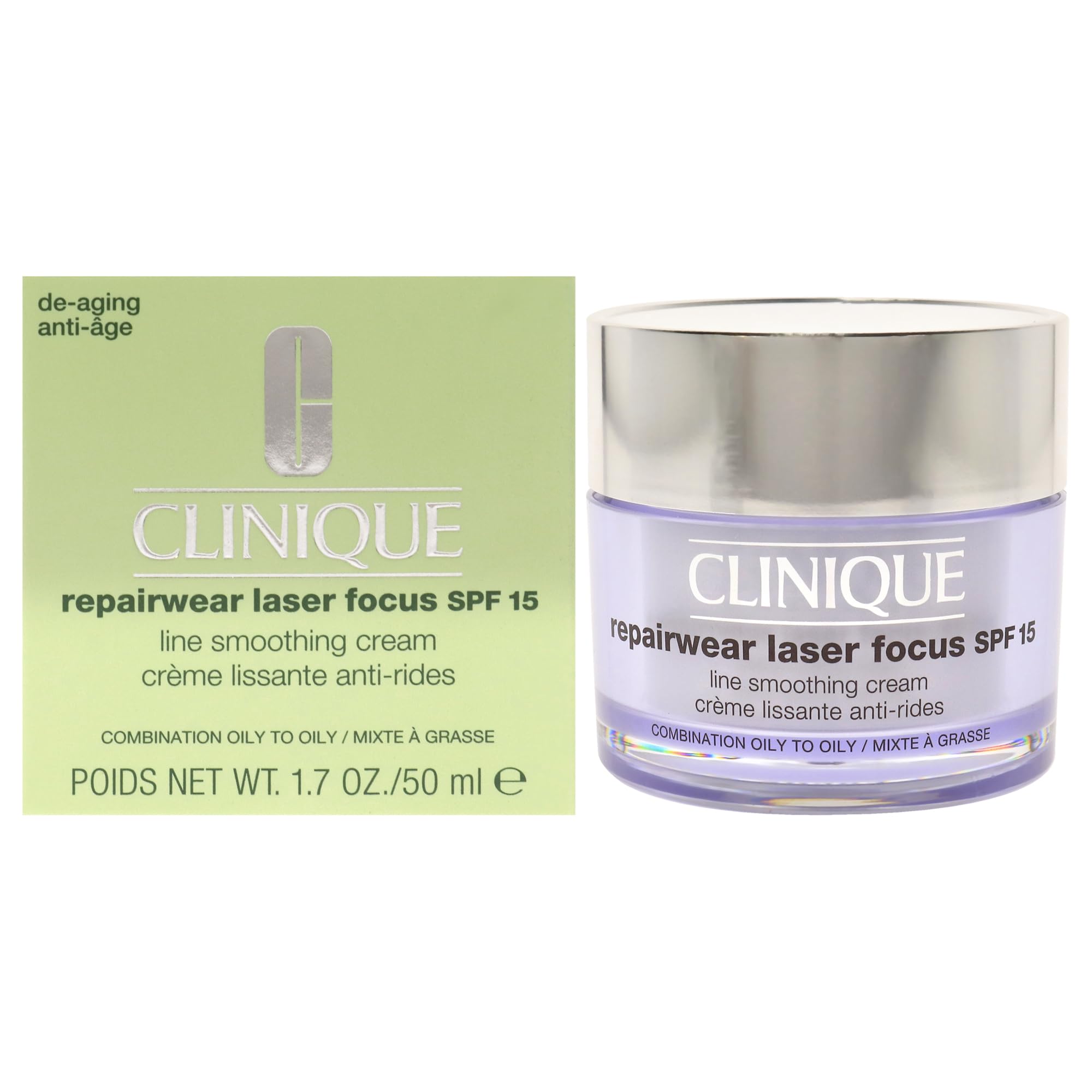 Foto 2 pulgar | Crema Hidratante Clinique Repairwear Laser Focus Spf 15 50 ml - Venta Internacional