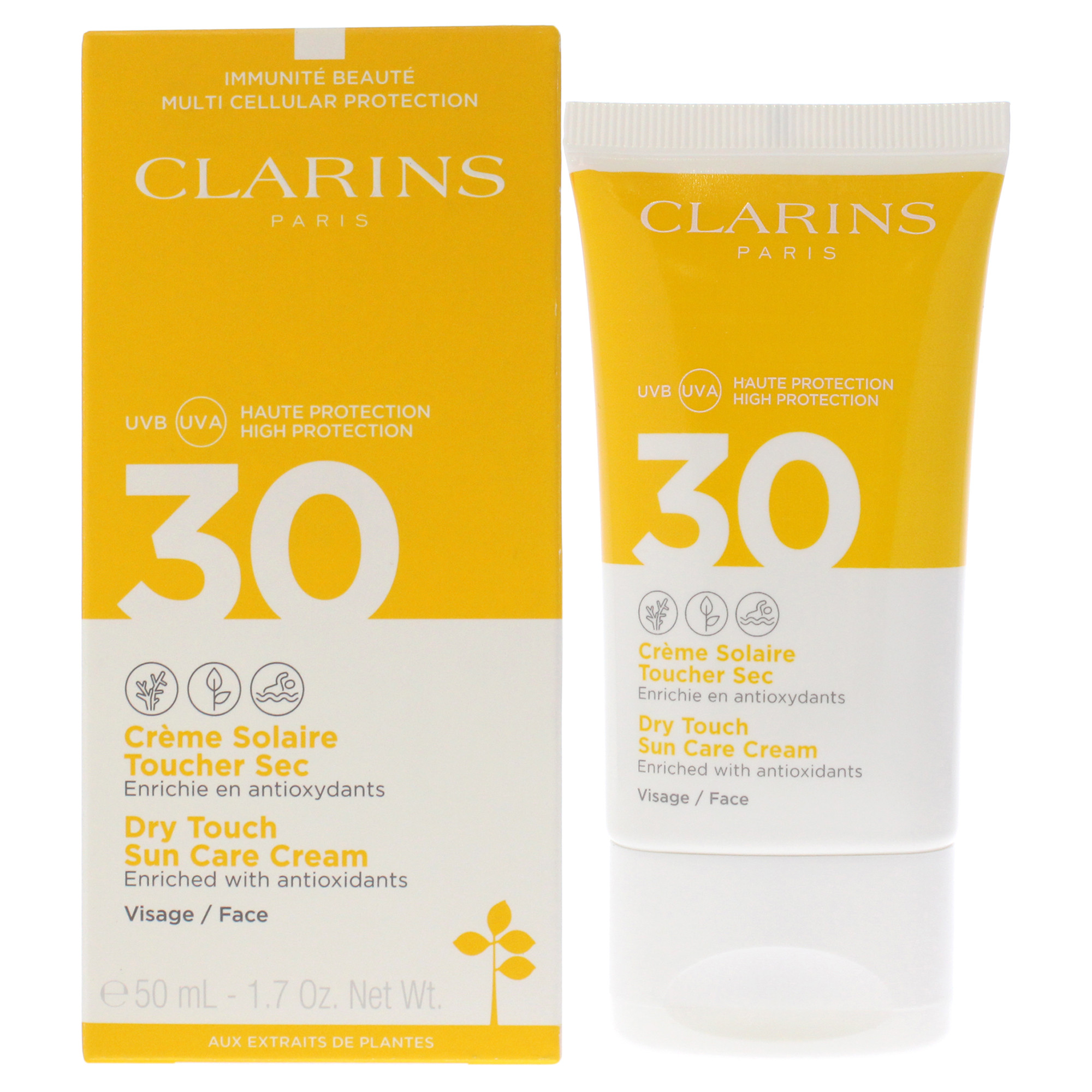 Sun Care Cream Spf 30 De Clarins Para Unisex - Protector Solar De 1.7 Oz - Venta Internacional.