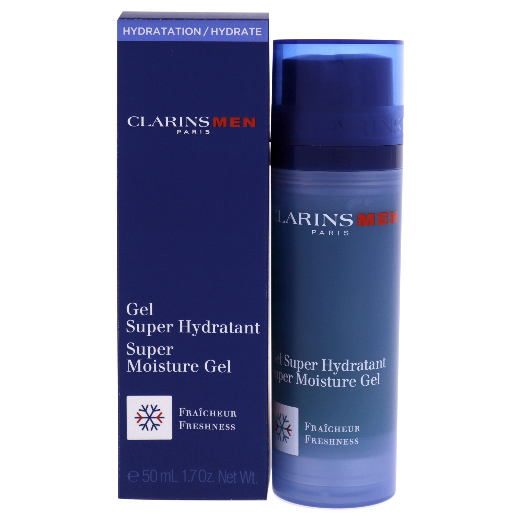 Gel Hidratante Clarins Men Super 50 Ml Para Hombre - Venta Internacional.