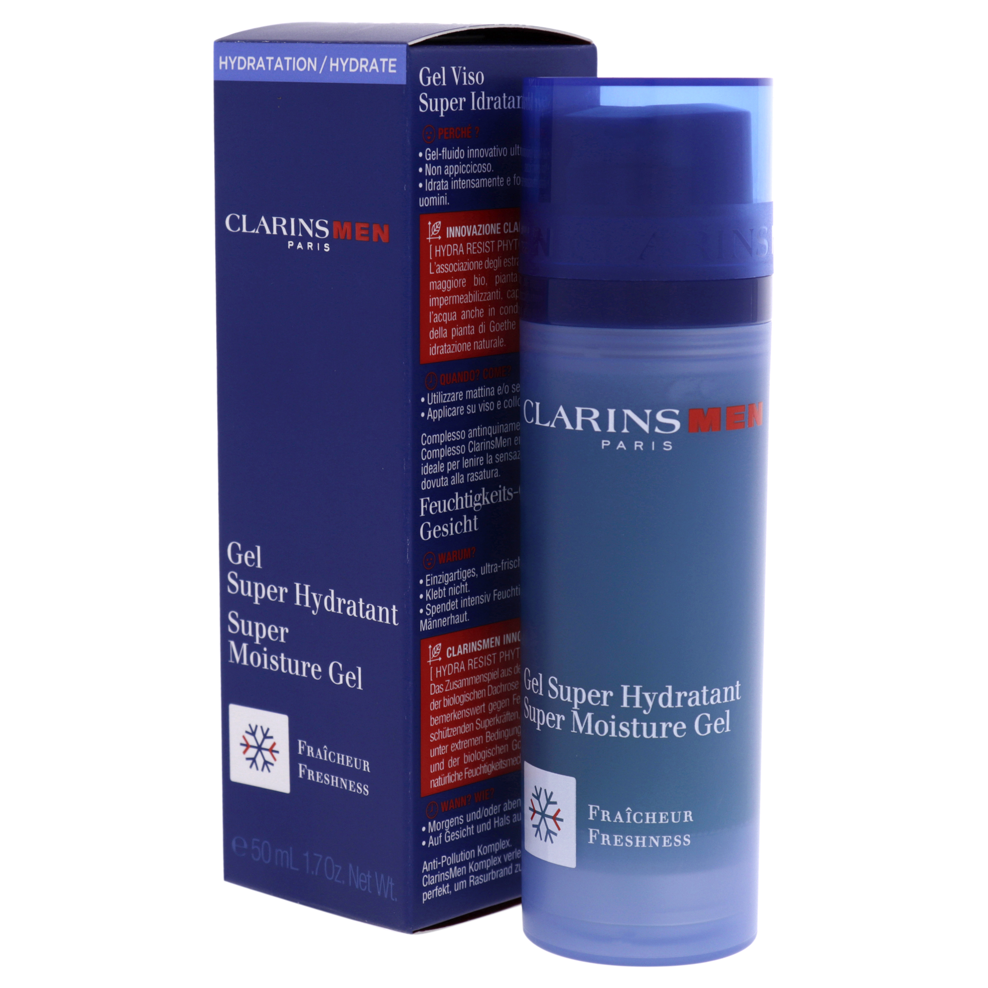 Foto 4 pulgar | Gel Hidratante Clarins Men Super 50 Ml Para Hombre - Venta Internacional.