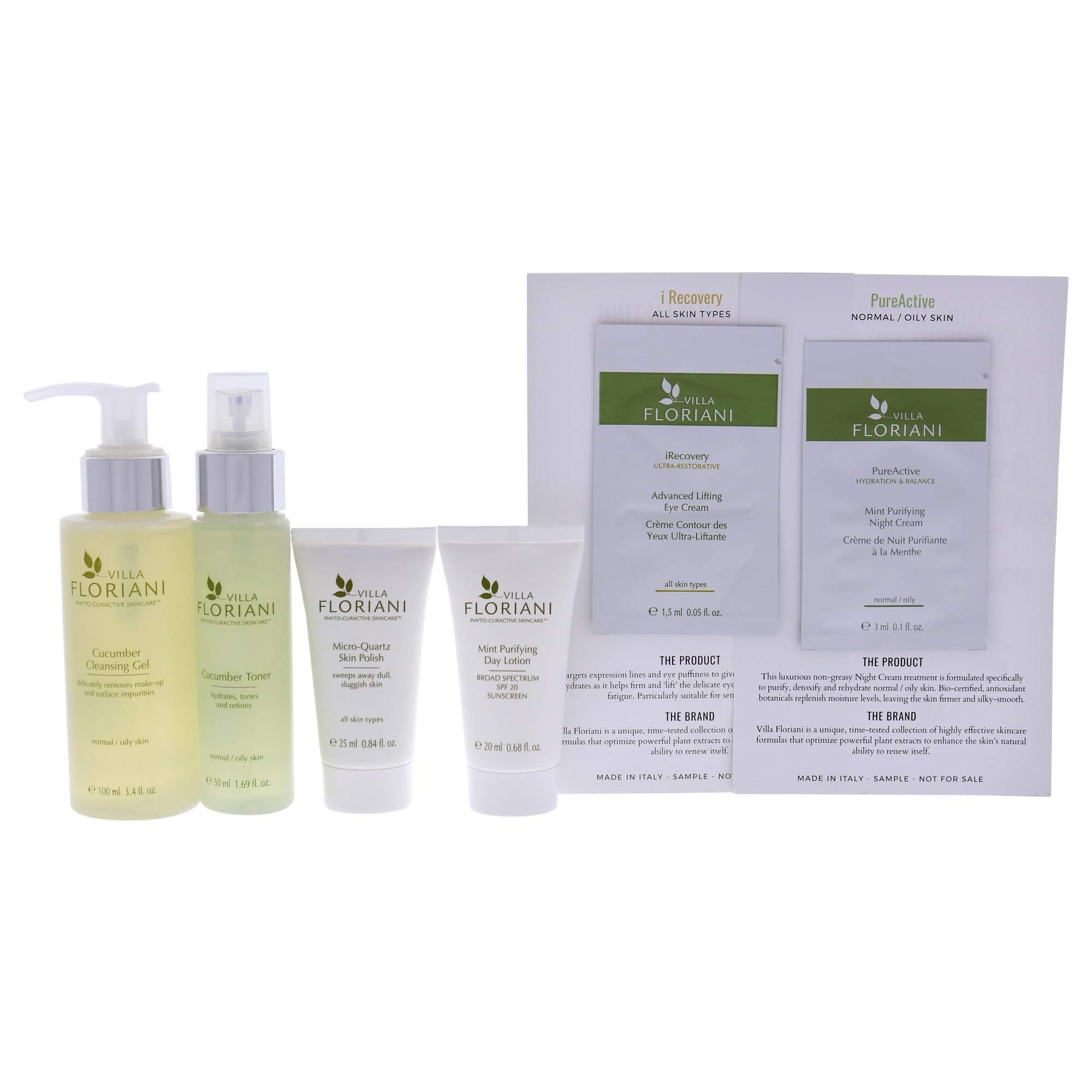 Foto 2 pulgar | Kit De Viaje Para El Cuidado De La Piel Villa Floriani, Purificador, 6 Piezas, Para Mujer - Venta Internacional.