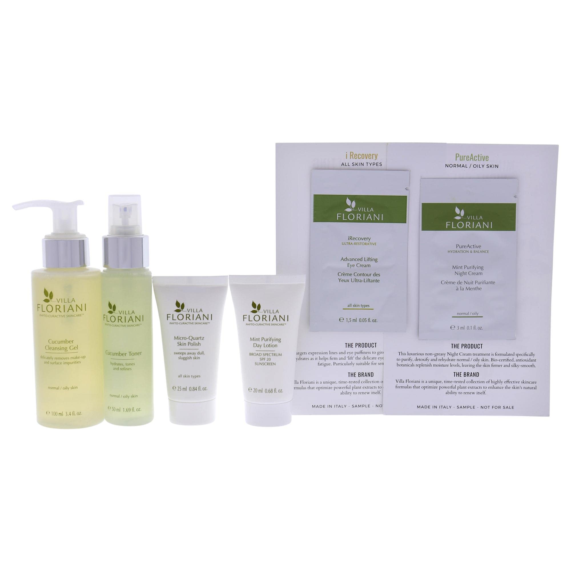 Foto 3 pulgar | Kit De Viaje Para El Cuidado De La Piel Villa Floriani, Purificador, 6 Piezas, Para Mujer - Venta Internacional.