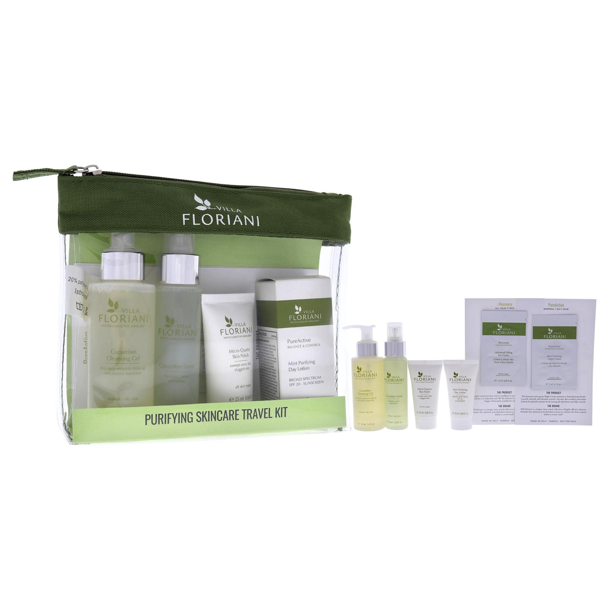 Foto 4 pulgar | Kit De Viaje Para El Cuidado De La Piel Villa Floriani, Purificador, 6 Piezas, Para Mujer - Venta Internacional.
